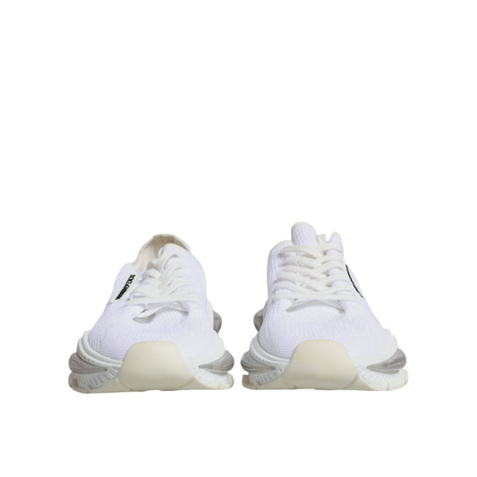 Dolce & Gabbana White Airmaster Low Top Men Sneakers Shoes