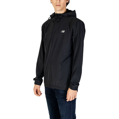 New Balance Black Recycled Polyester Shell Jacket