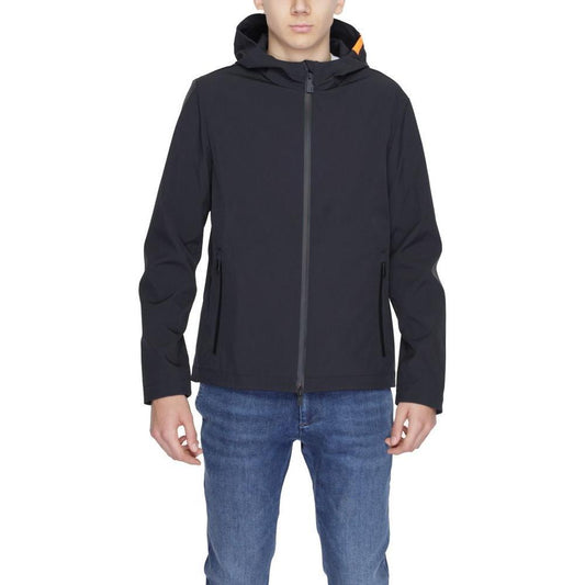 Suns Black Polyester Jackets & Coat SU-14178800009-IT44 | S