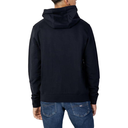 Armani Exchange Blue Cotton Hoody AR-9047800128-IT44 | S