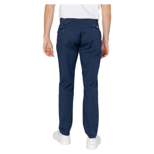 Armani Exchange Blue Cotton Pant AR-13324900010-W30