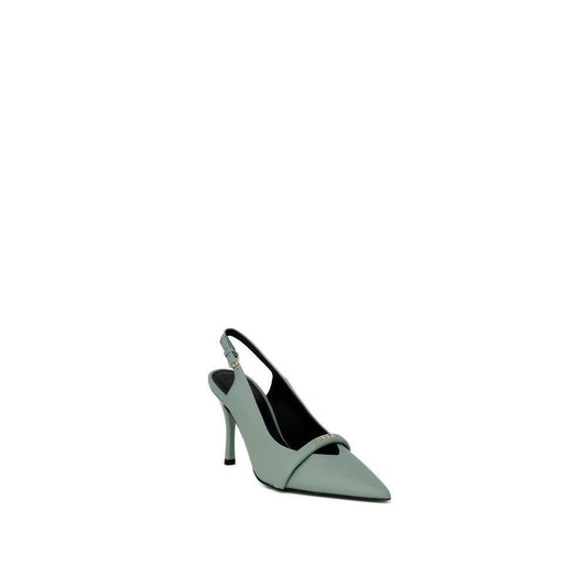Furla Green Leather High Heel FU-14180102482-EU36/US6