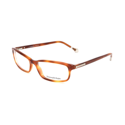 Ermenegildo Zegna Brown Plastic Frames, unisex glasses VZ35380711, 56/16/140mm, stylish eyewear