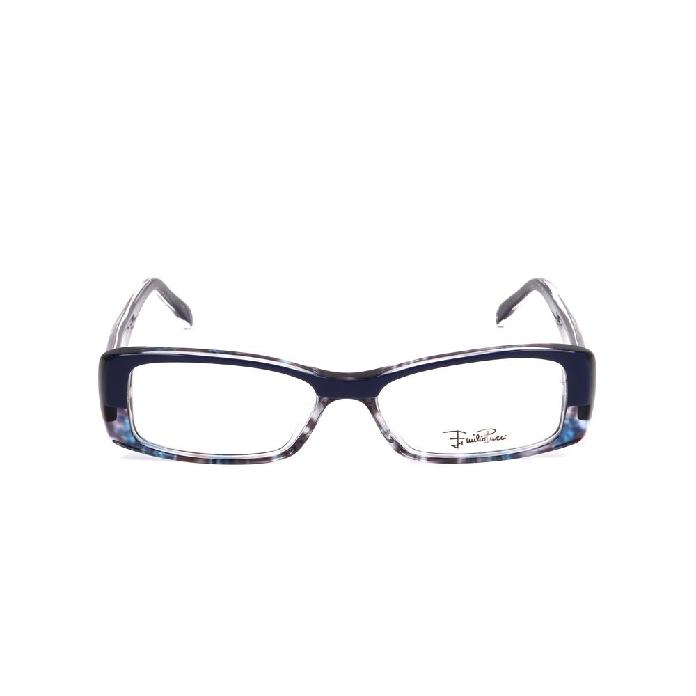 Emilio Pucci Blue Plastic Glasses (Frames)