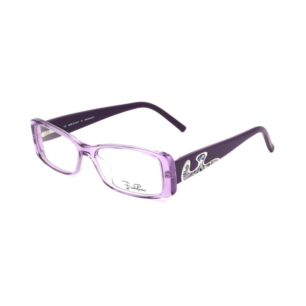 Emilio Pucci Purple Plastic Glasses (Frames)