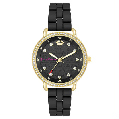 Juicy Couture Black Metal Dress Watch