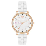 Juicy Couture White Metal Watch JCJC1310RGWTAC