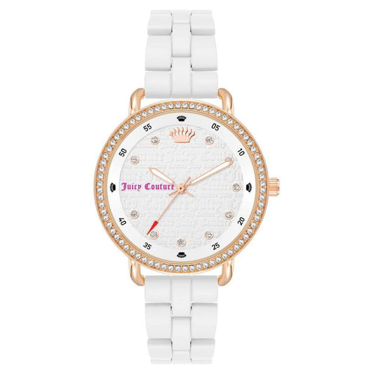 Juicy Couture White Metal Watch JCJC1310RGWTAC