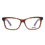 Alt Tag: Just Cavalli Brown Plastic Frames for women, model JC0642-053-53, stylish and durable eyewear, 53/14/140mm dimensions.