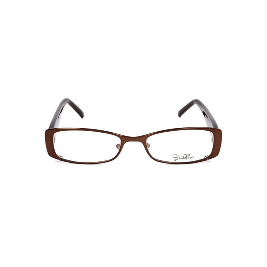 Emilio Pucci Bicolor Metal Frames in hazelnut, glasses EP213120750 with lens size 50mm, bridge 17mm, and temple 135mm for women.