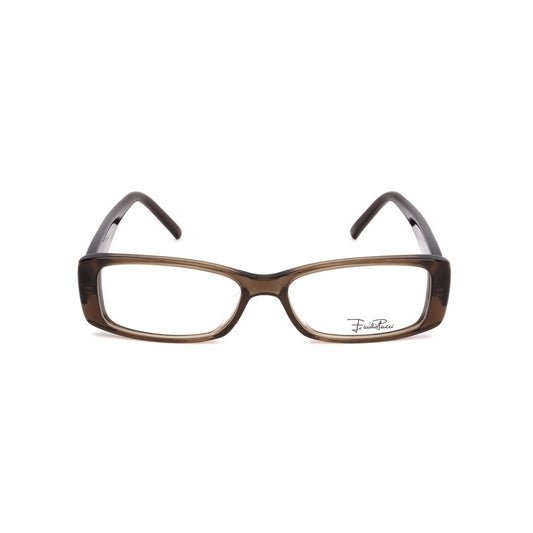 Emilio Pucci Bicolor Plastic Frames in hazelnut color, women's glasses with 50/15/135mm dimensions.