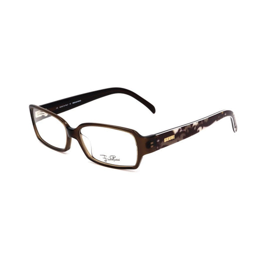 Emilio Pucci Bicolor Plastic Frames in hazelnut with frame measurements 51/14/135 mm for women.