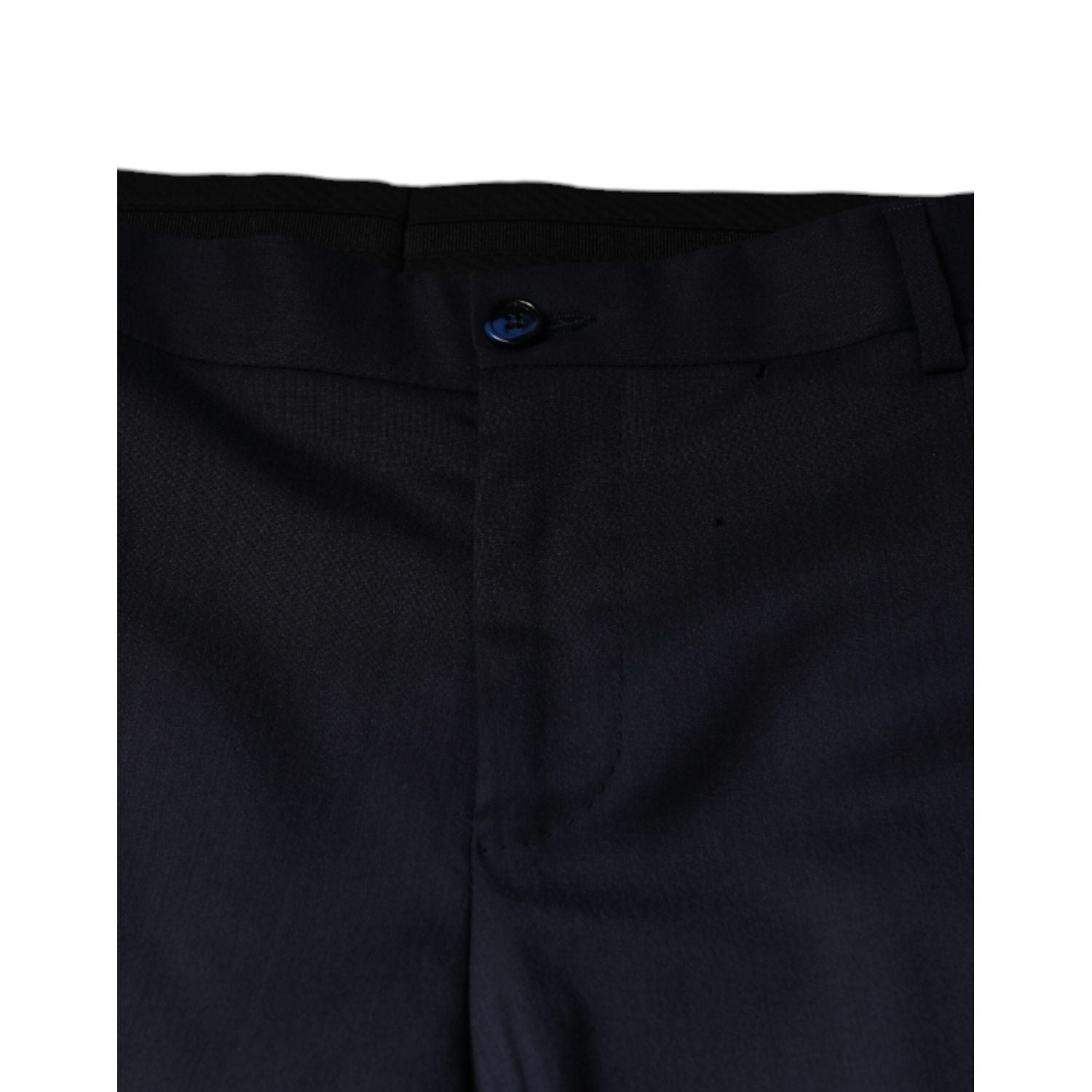 Dolce & Gabbana Blue Wool Skinny Formal Dress Pants