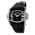 Chronotech Black Leather Watch CHCT7681M02AC