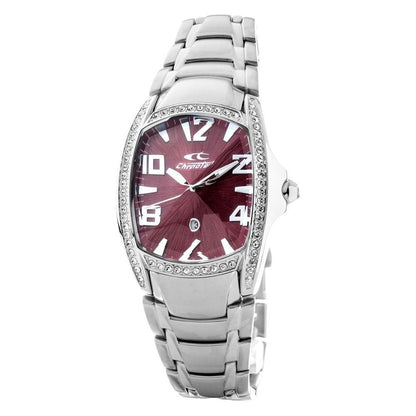 Chronotech Silver Stainless Steel Watch