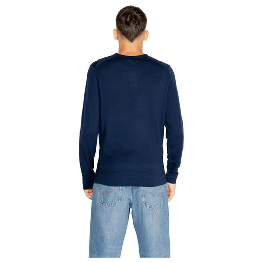 Calvin Klein Blue Recycled Wool Sportswear CA-14587100010-IT44 | S