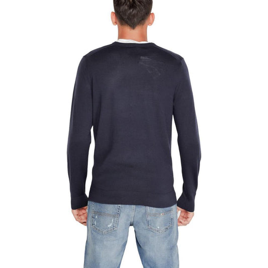 Calvin Klein Blue Recycled Wool Sportswear CA-14587100128-IT44 | S