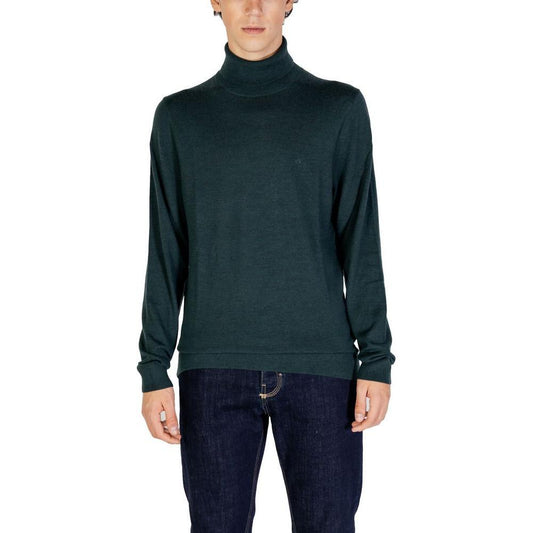 Calvin Klein Green Wool Turtleneck CA-14587200150-IT48 | L