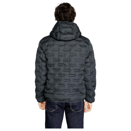 Replay Blue Polyester Jackets & Coat RE-14825600128-IT54 | XXL