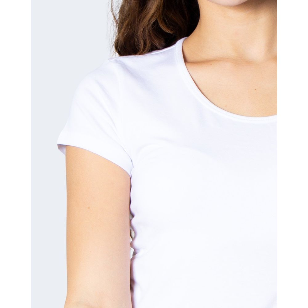 Only White Cotton T-Shirt