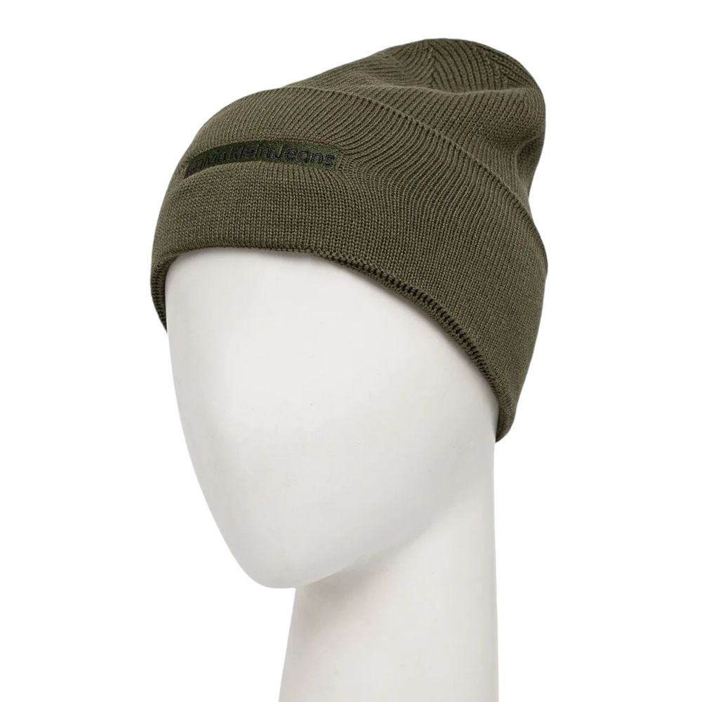 Calvin Klein Jeans Green Cotton Cap (Baseball Hat)