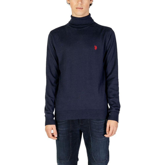 U.S. POLO ASSN. Blue Cotton Turtleneck US-15717400010-IT46 | M