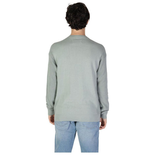 Calvin Klein Jeans Green Cotton Sweater CA-15729102482-IT52 | XL
