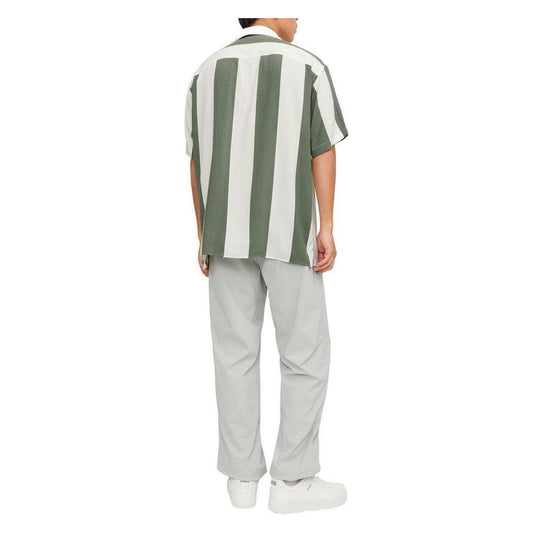 Jack Jones Green Viscose Shortsleeve JA-13396002482-IT44 | S