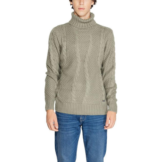Gianni Lupo Green Polyester Sweater GI-14786902482-IT52 | XL