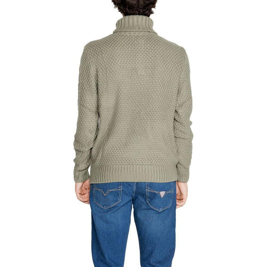 Gianni Lupo Green Polyester Sweater GI-14786902482-IT52 | XL