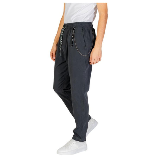 Gianni Lupo Gray Cotton Pant GI-14788300138-IT48 | M