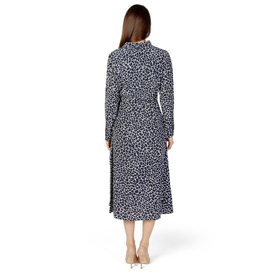 Street One Blue Viscose Midi