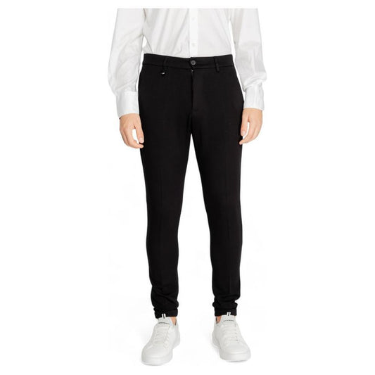Antony Morato Black Viscose Pant AN-14639300009-IT54 | XXL
