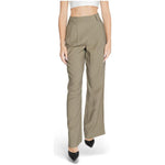 Morgan De Toi Green Cotton Pant MO-14792600149-IT40|S