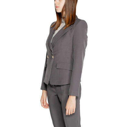 Rinascimento Gray Polyester Blazer