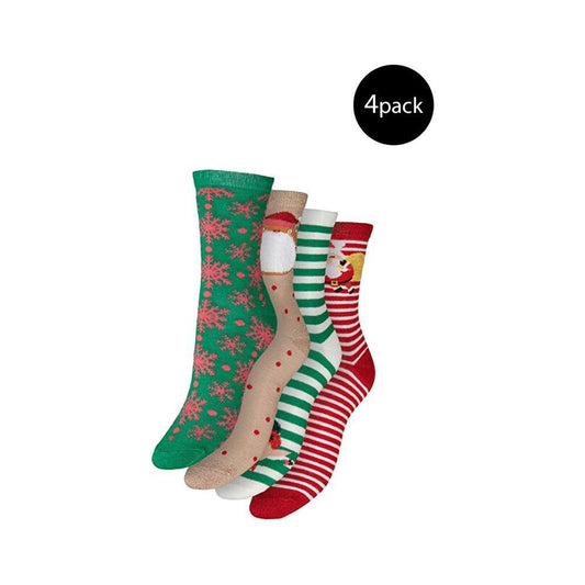 Vero Moda Multicolor Cotton Sock VE-9132500145-ONE SIZE