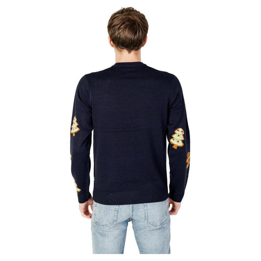 Only & Sons Blue Marabou Sweater ON-11467400128-IT46 | M