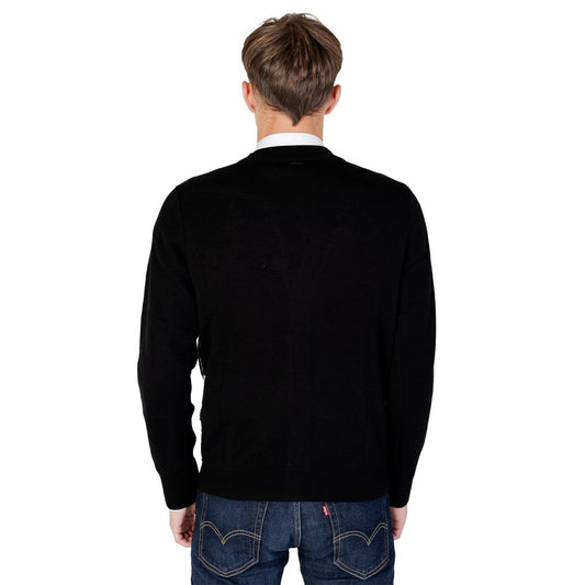 Antony Morato Black Wool Cardigan AN-11852000009-IT52 | XL