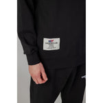 Underclub Black Cotton Sweatshirt