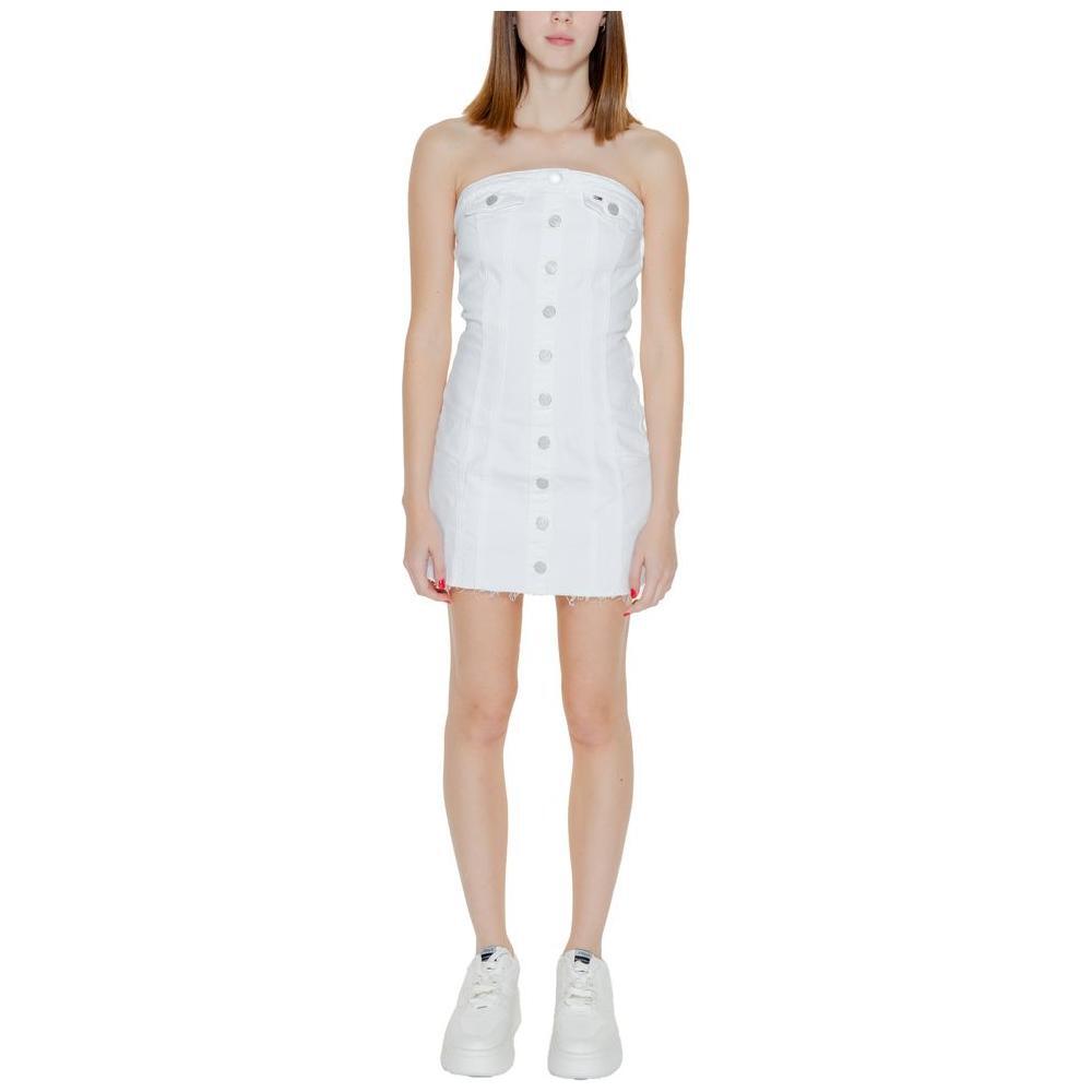 Tommy Hilfiger Jeans White Recycled Cotton Short TO-13218700008-IT42|M