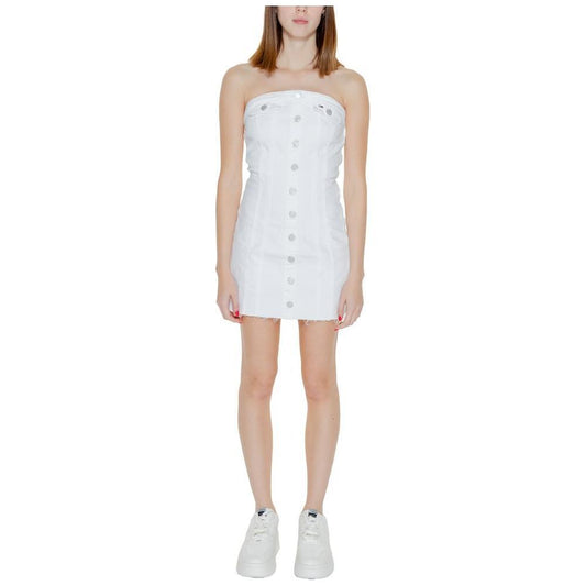Tommy Hilfiger Jeans White Recycled Cotton Short TO-13218700008-IT42|M