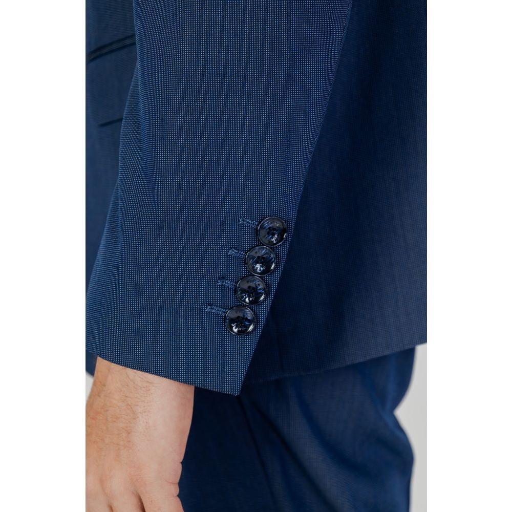 Antony Morato Blue Polyester Blazer AN-13367100010-IT46 | S