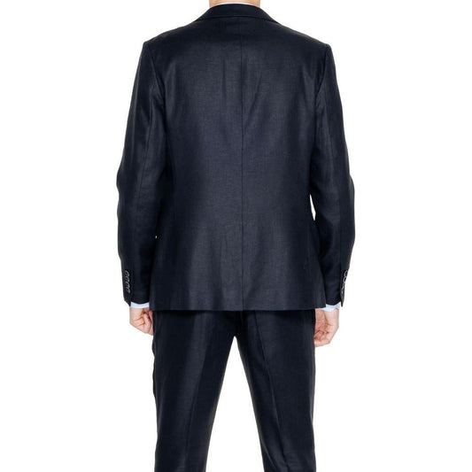 Antony Morato Black Linen Blazer AN-13367300009-IT46 | S