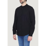 Antony Morato Black Cotton Shirt AN-13369900009-IT54 | XXL