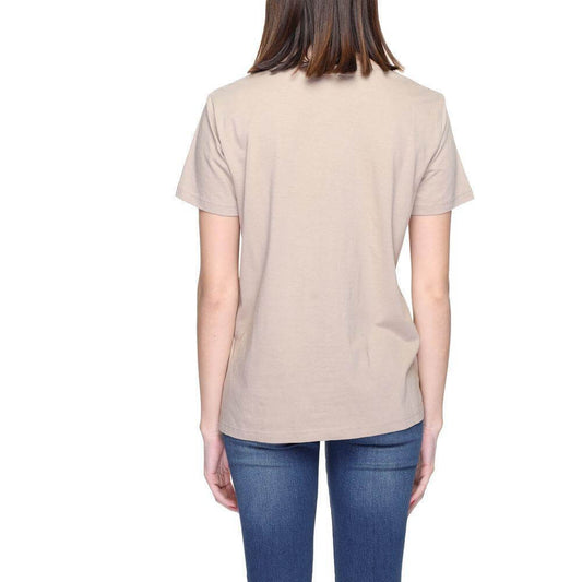 Blauer Beige Cotton T-Shirt BL-13445400309-IT42|M