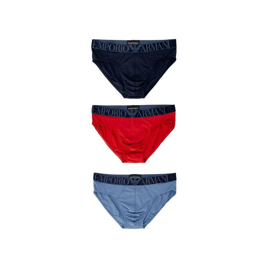 Emporio Armani Underwear Blue Cotton Underwear EM-13476300010-IT44 | S
