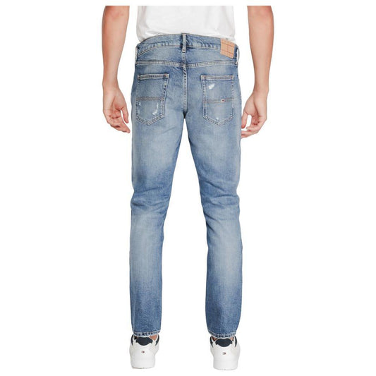 Tommy Hilfiger Jeans Blue Cotton Slim Fit Jean TO-14576900176-W28 | L30