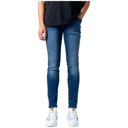 Jack Jones Blue Cotton Jeans & Pant JA-5404200237-W27 | L30