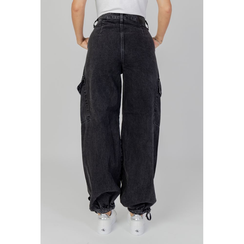Only Black Cotton Boyfriend Jeans
