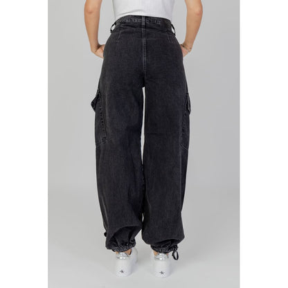 Only Black Cotton Boyfriend Jeans